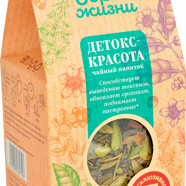 Магнит образ жизни Чайный напиток Детокс-красота