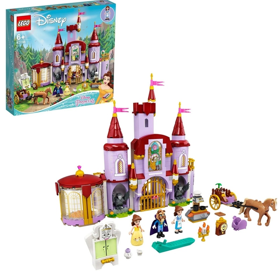 

Конструктор Lego Disney Princess Замок Белль и Чудовища от 6 лет, Дания