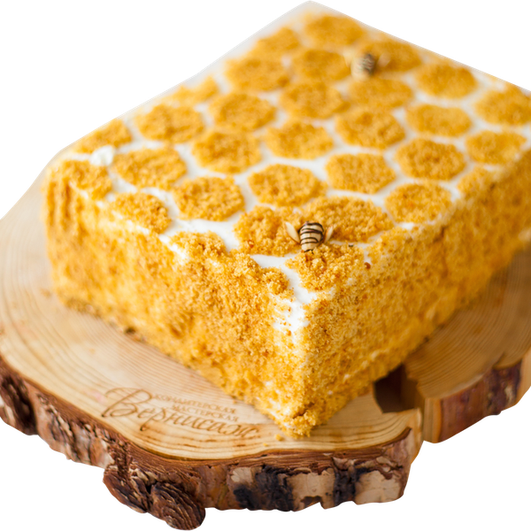 Торт бисквитный ВЕРНИСАЖ Медовый