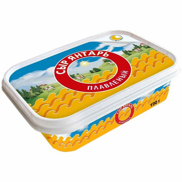 Сыр плавленый Янтарь Котельнич 60%