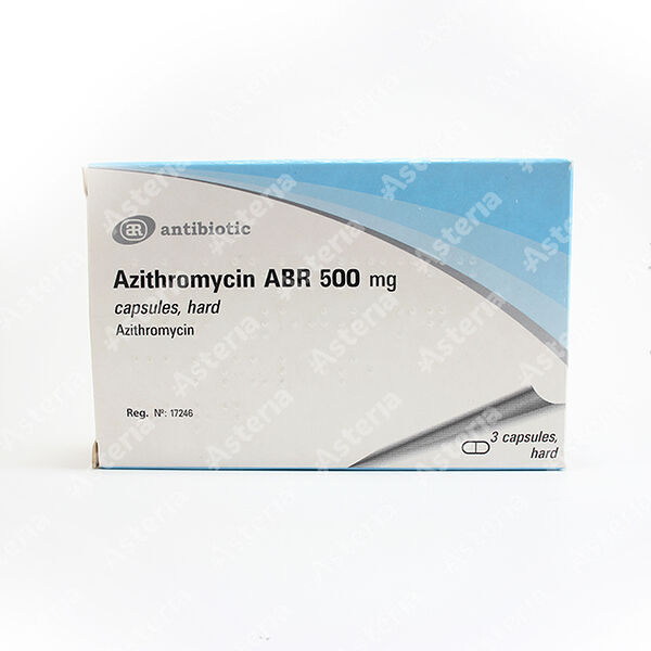 Азитромицин ABR DPC 500мг N3