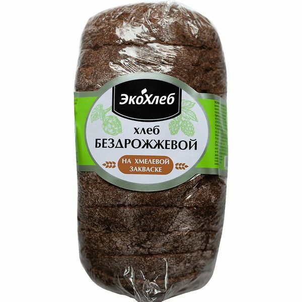 Хлеб Экохлеб бездрожжевой на хмелевой закваске, 450г