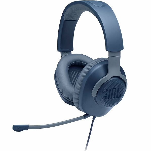 Мультимедиа наушники JBL QUANTUM 100 Blue