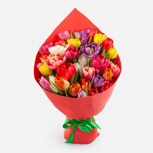 Букет из тюльпанов Пора любви (макси)