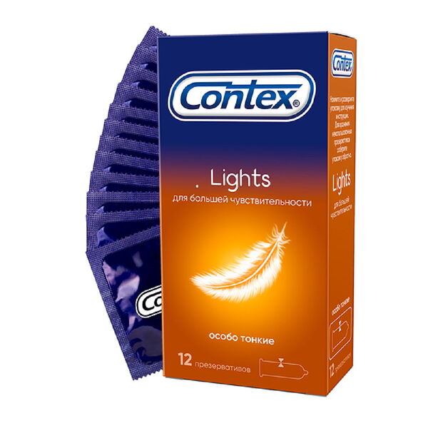 Презервативы Contex Lights №12 Особо тонкие