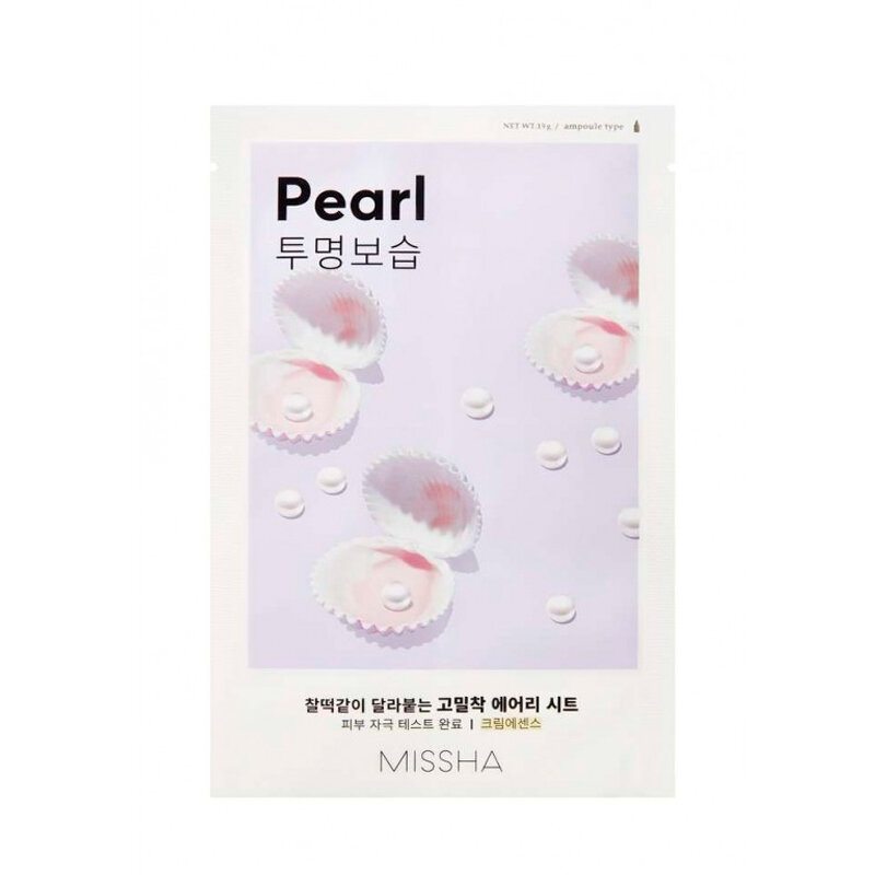 

Маска для лица Missha Airy Fit Sheet Pearl Mask тканевая 19 г
