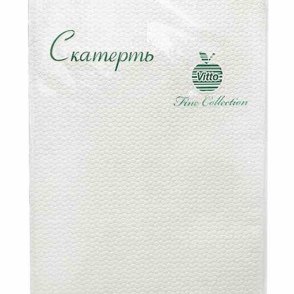 Скатерть Vitto цвет: белый, 120×180 см