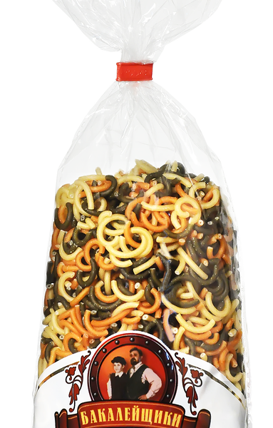 Макароны БАКАЛЕЙЩИКИ Рожок малютка с томатами и шпинатом