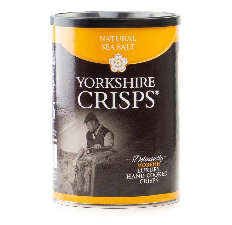 

Чипсы картофельные Yorkshire Crisps с морской солью