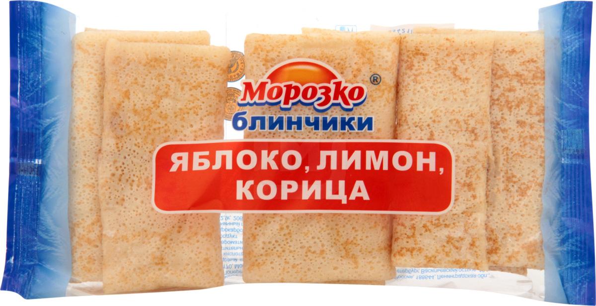 

Блинчики Морозко яблоко лимон корица