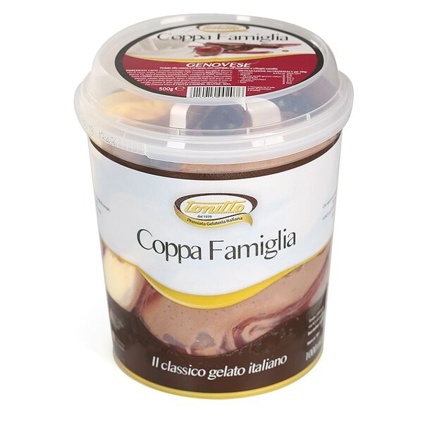 Десерт замороженный «Итальянское мороженое Дженовезе» Tonitto 1000 мл, Италия, БЗМЖ