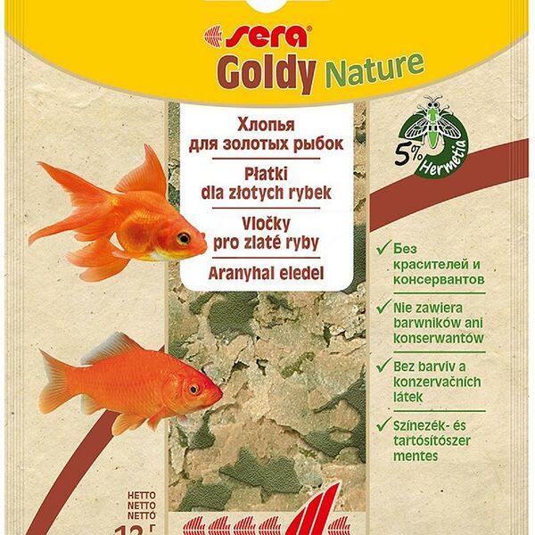 Корм для рыб Sera Goldy хлопья для золотых рыбок