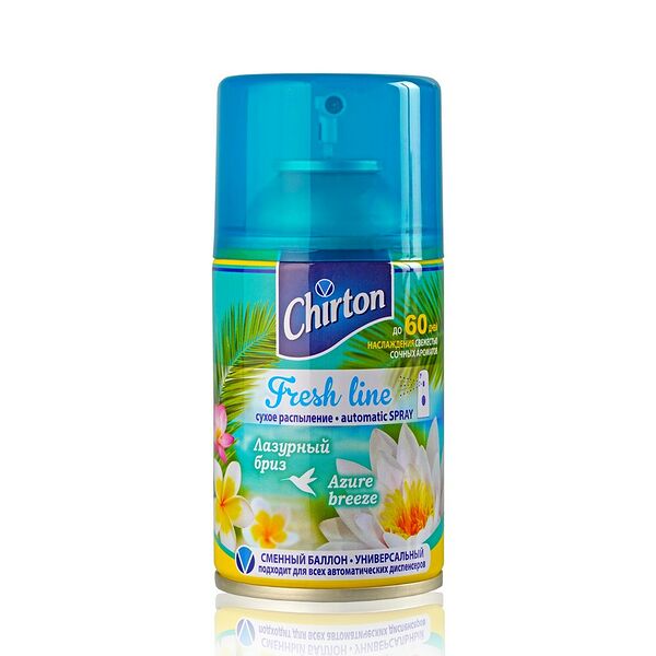 Освежитель воздуха Chirton Fresh line запасной блок Лазурный берег