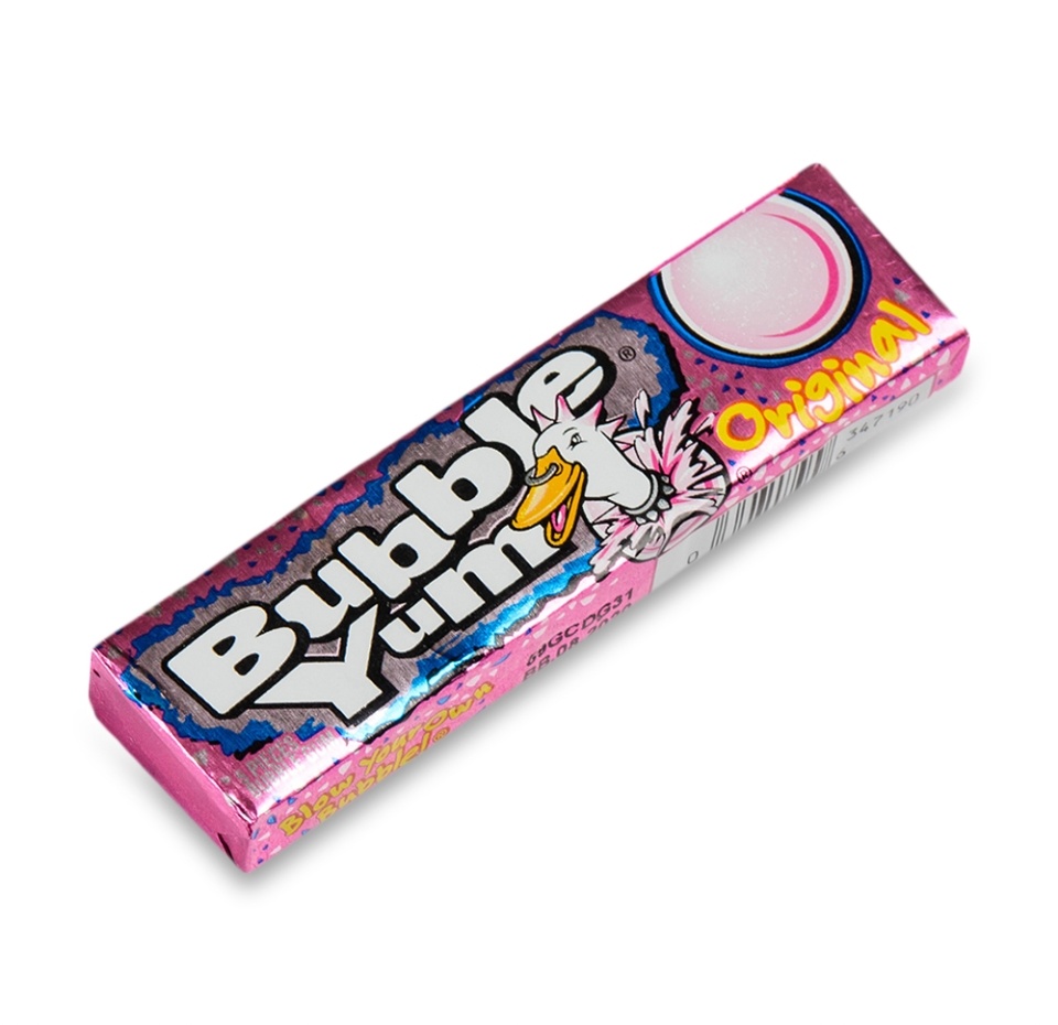 

Жевательная резинка с Bubble Yum original