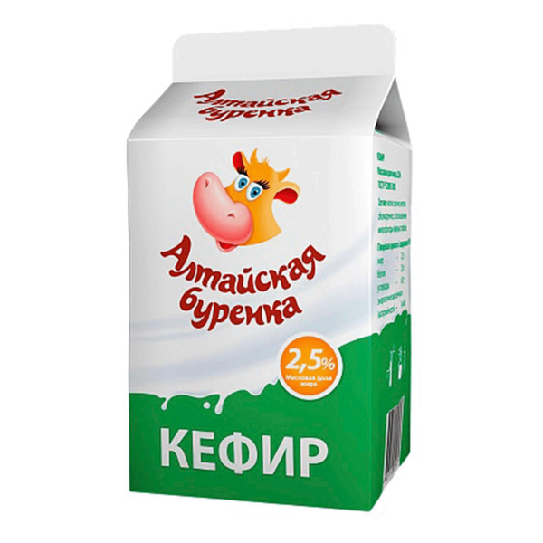 Кефир Алтайская Буренка 2,5%