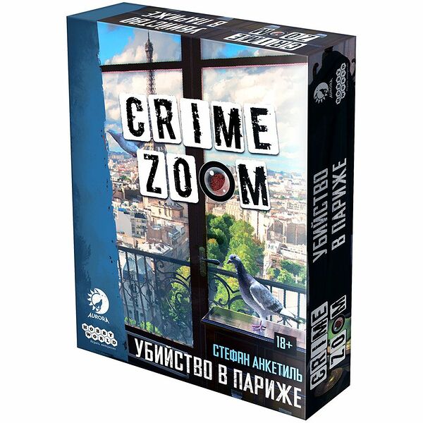 Настольная игра Crime Zoom Убийство в Париже 915450 18+