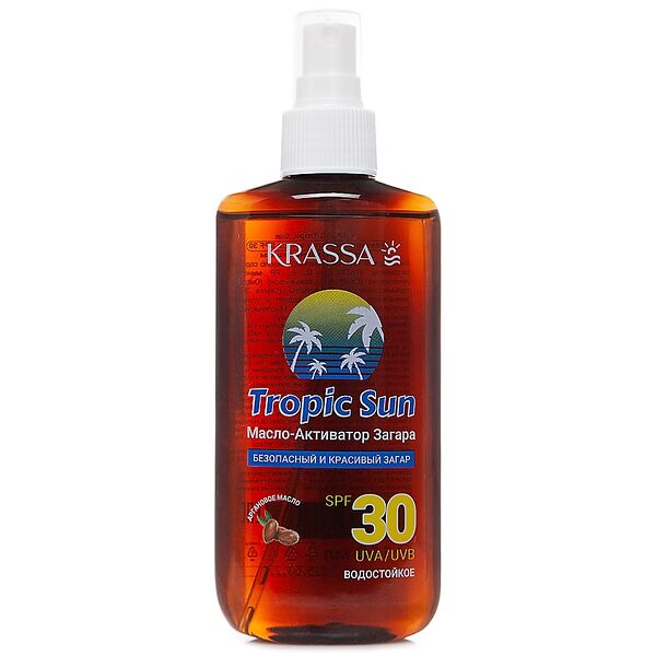 Krassa Tropic San Масло для загара SPF 30 150 мл