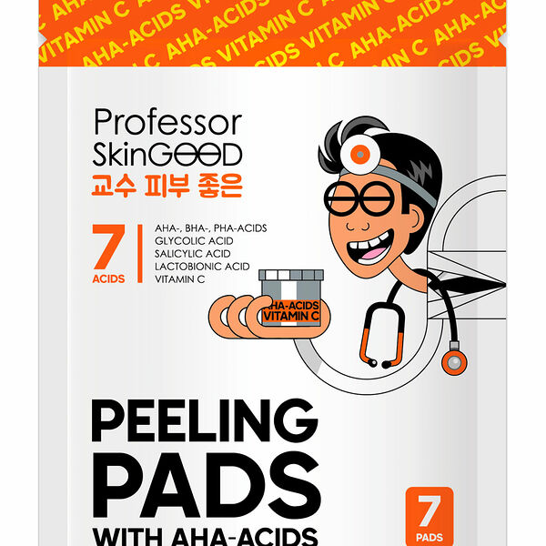 Пилинг-диски для лица Professor SkinGOOD с кислотами и витамином C, 30 г