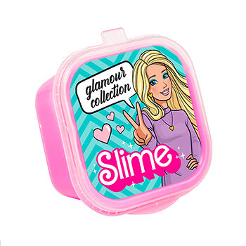 Игрушка-антистресс слайм Glamour Сollection сиреневый с шариками 3+, Slime, Россия