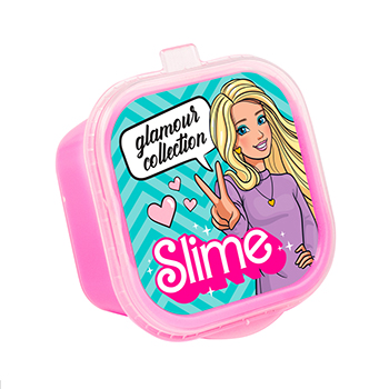 

Игрушка-антистресс слайм Glamour Сollection розовый с блёстками 3+, Slime, Россия