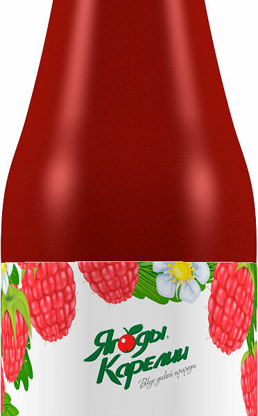 Морс Ягоды Карелии Малиновый с сахаром 510 мл