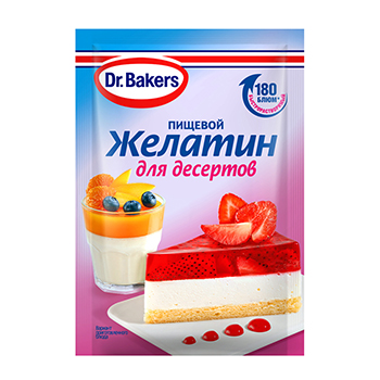 

Желатин Dr.Bakers для десертов 10 г