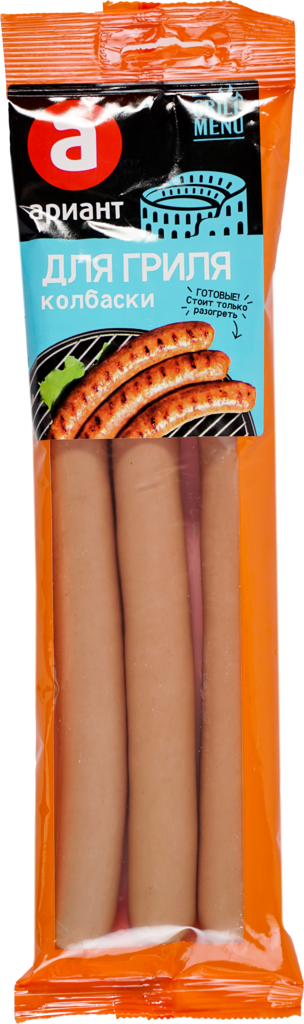 

Колбаски полукопченые Ариант Grill Menu Оригинальные 240 г