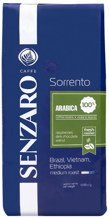 

Кофе в зернах Senzaro Sorrento 1 кг