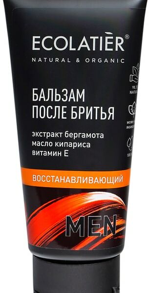 Бальзам после бритья Ecolatier Men восстанавливающий 100мл