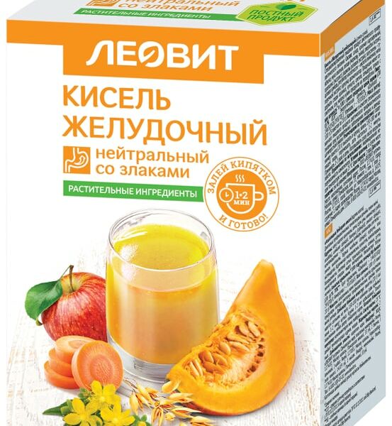 Кисель Леовит БиоИнновации Желудочный нейтральный 5пак*20г