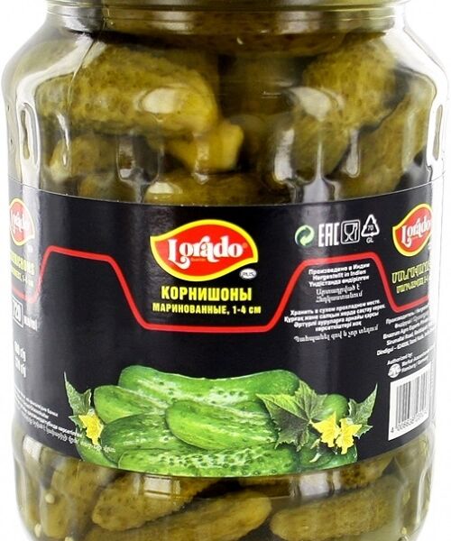 Корнишоны Lorado, 1-4см