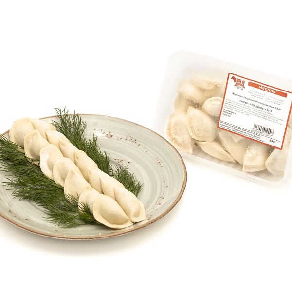 Вареники с картошкой замороженные 0,5 кг