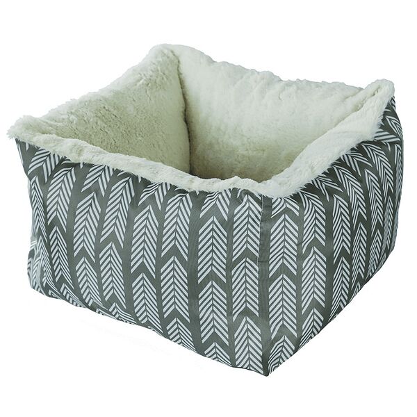 Лежанка для животного, Лисья Норка, серый 