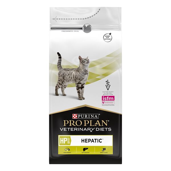Сухой корм для кошек диетический PRO PLAN® VETERINARY DIETS HP ST/OX Hepatic при хронической печеночной недостаточности, 1.5 кг