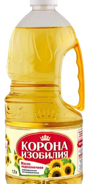 Масло подсолнечное Корона изобилия  
