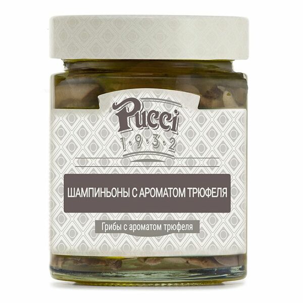 Шампиньоны Pucci с ароматом трюфеля 200г