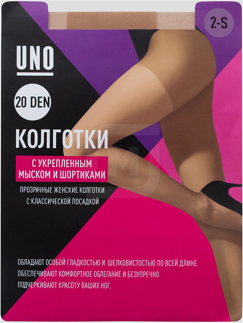 

Колготки Uno женские Pt7_1 20д бежевые р. 2