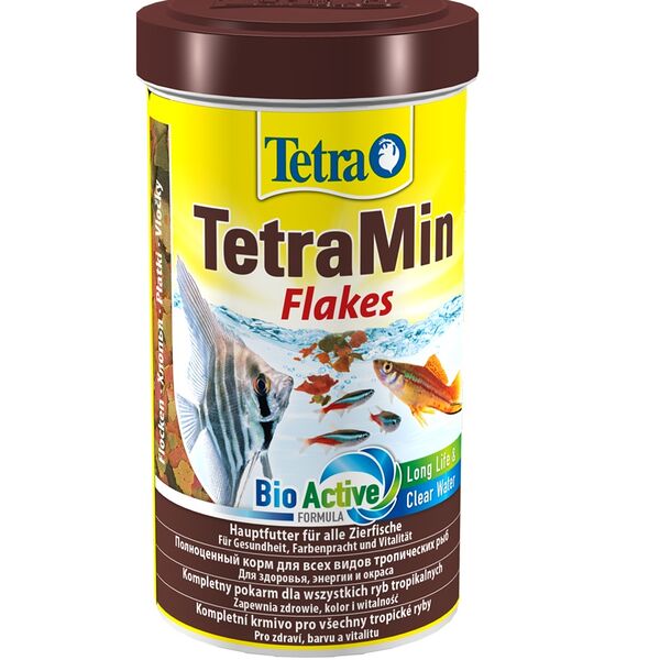 TetraMin XL (крупные хлопья) 1л Основной корм для всех видов аквариумных рыб