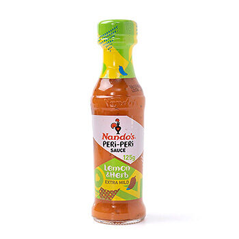 Соус экстра мягкий с лимоном и травами Peri-Peri (без глютена), Nando's, 125 г, ЮАР