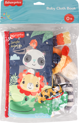 Игрушка мягкая Fisher Price Книжка-шуршалка, Арт. FB001