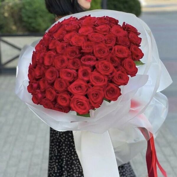 Букет из 51 розы