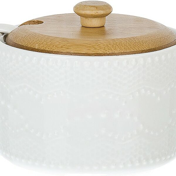 Сахарница Nouvelle Home Naturel 9.5*9.5*8см 250мл