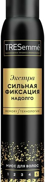 Мусс для укладки волос TRESemme Egl экстра сильная фиксация 200мл