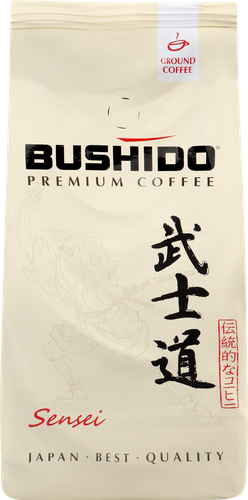 

Кофе молотый Bushido Sensei Арабика 227 г