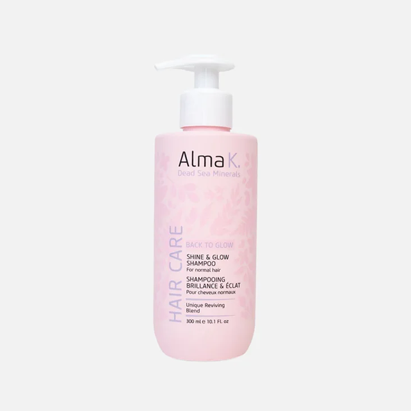 ALMA K. Shine & Glow Shampoo Шампунь для блеска и сияния волос, 300 мл