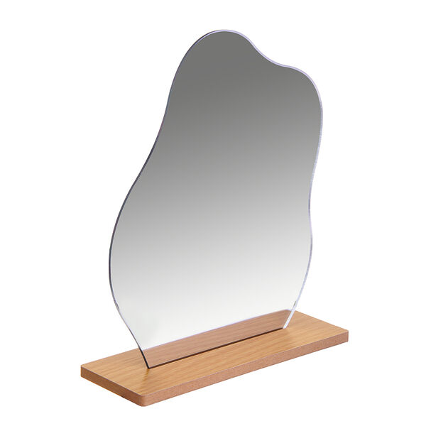 Юниlook зеркало настольное, мдф, пластик, 23,6x19,5x7см