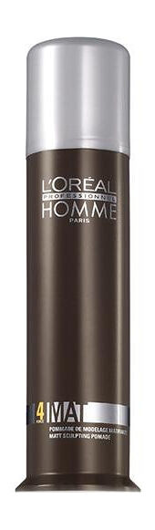 Паста для волос L'Oreal Professionnel Paris Homme Mat Matt Sculpting Pomade, 80 мл