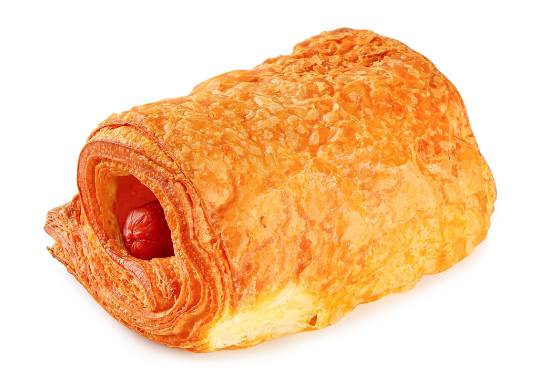 Слойка Лента Fresh с сосиской, 80 г