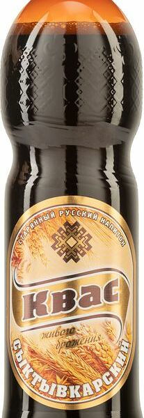 Квас Сыктывкарский фильтрованный пастеризованный 1.5л