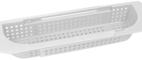 Органайзер Violet раздвижной на раковину Лофт белый